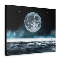 Buy Martian Merch ™ | Space City HTX MJM | Atmospheric Moon Premium Gallery Wrap (Various Sizes)