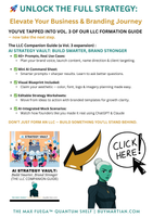 LLC Strategy Bundle: Vol. 3 + AI Vault Toolkit for Smarter Branding & Business Growth