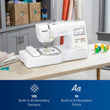 Brother PE570 Embroidery Machine – Best Wireless Embroidery Machine with 135 Built-In Designs & Artspira App