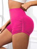 @TheSaucyMartian | Scrunch Butt Lifting Shorts for Women – High-Waisted Seamless Yoga Biker Shorts | Tummy Control Gym Wear