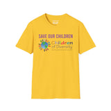 Save Our Children™ Children of Diversity Unisex T-Shirt | Diversity Awareness Tee (XS–5XL)
