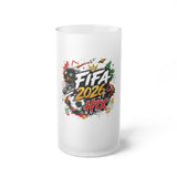 FIFA 2026 HTX Frosted Glass Beer Mug — Soccer Tournament Fan Pint