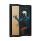 54 Mondays™ Project | Taffy Tidewater – Beverly Hills Edition | AstroHollow Cosmic Noir Wall Art | Limited Gold Max Fuega™ Signature | FSC-Certified Framed Matte Canvas