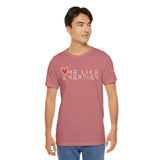 Love Me Like a Martian™ T-Shirt – Unisex Jersey Graphic Tee | Logic & Love Collection
