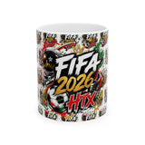 FIFA 2026 HTX Soccer Ceramic Mug — World Cup Fan Coffee Cup (11oz & 15oz)