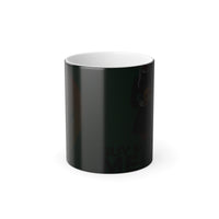 BuyMartianHome Abstract Alien Buy Martian Merch™ Color Morphing Mug, 11oz (TheBlogFAZ.com Green Sunrise)