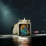 Indigenous Blue Candle – 9oz Coconut Apricot Wax withUp To  20hr Burn | Relaxing Gift for Home, Decor & Self-Care Moments