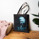 54 Mondays™ Project | Silent Giant x AstroHollow Beverly Hills Edition | Duality Tote™ | Double-Sided Cotton Canvas Art Tote | Max Fuega™