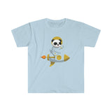 Your Fave Travel Tee | Rocket Panda Unisex T-Shirt | Various Colors