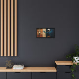 54 Mondays™ Project | Out of Orbit Out of Reach – Beverly Hills Edition | Cosmic Noir Wall Art | Limited Gold Max Fuega™ Signature | FSC-Certified Framed Matte Canvas