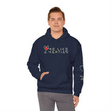 Love Me Like a Martian™ Hoodie – Unisex Heavy Blend Graphic Sweatshirt | Logic & Love Collection