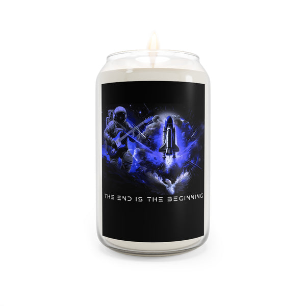 54 Mondays™ Project | The End Is The Beginning Art Fusion Natural Soy Aromatherapy Candle, 13.75oz (Up to 80 Hours Of Relaxation)