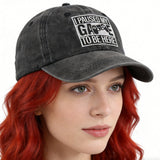 2pcs I Paused My Game To Be Here Baseball Cap,Gamer Gifts For Men and Women, Adjustable Embroidered Wash Cotton Unisex Baseball Cap