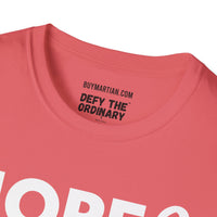 Hope & Strength Pink Ribbon T-Shirt – Breast Cancer Awareness Tee | Unisex Softstyle Shirt for Survivors, Fighters, and Supporters