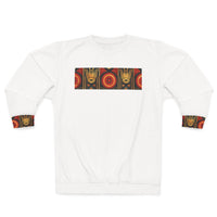 Buy Martian Merch™ | IronEagle 47 African Art Deco Unisex Sweatshirt | Sun of Mars (Red, Gold, Black)