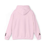 🛸 Gold Abstract MARTIAN™ Embroidered Hoodie – Unisex Pullover | Alien Face Design | Buy Martian Merch™ Cotton Hoodie (Multiple Colors)