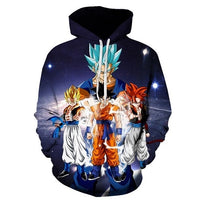 @BuyMartian | Unisex Dragon Ball Z Hoodie – Anime Cartoon 7-Star Pocket Sweatshirt with Long Sleeves
