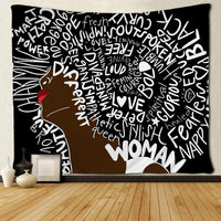 @BuyMartianHome | It's A VIBE | Unapologetically Her Boho Goddesses | Cosmic & Nature Themes | Tapestry for Your Favorite Wall
