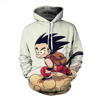 @BuyMartian | Unisex Dragon Ball Z Hoodie – Anime Cartoon 7-Star Pocket Sweatshirt with Long Sleeves
