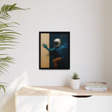 54 Mondays™ Project | Taffy Tidewater – Beverly Hills Edition | AstroHollow Cosmic Noir Wall Art | Limited Gold Max Fuega™ Signature | FSC-Certified Framed Matte Canvas