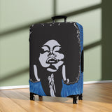 Buy Martian Merch™ | Ribbie’s Creations™ “Organic Soul” Stretch Luggage Cover | Art Travel Protector (3 Sizes)