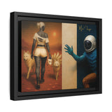 54 Mondays™ Project | Out of Orbit Out of Reach – Beverly Hills Edition | Cosmic Noir Wall Art | Limited Gold Max Fuega™ Signature | FSC-Certified Framed Matte Canvas