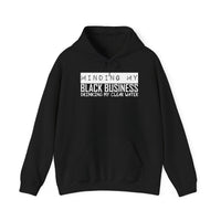 Your Fave Travel Merch | Minding My Black Business Drinking My Clear Water Unisex Hooded Sweatshirt | Sizes Up To 5X