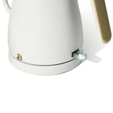Beautiful 1L Electric Gooseneck Kettle by Drew Barrymore | 1200W Pour Over Coffee & Tea Kettle – White Icing