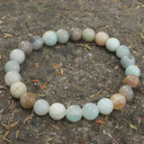 @BuyMartianJewelry New Unisex Stretch Fit Bracelet @MaxGardenGalax Natural Healing Energy | Polished Gemstone Beads | Bulk Pricing for 8mm Size (2Pc & 4 Pc)