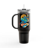Indigenous Blue Limited Edition 40oz Tumbler – Hand-Signed Stainless Steel Mug with Certificate of Authenticity | Double-Wall Insulated, Cupholder Friendly, Only 100 Made