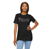 Love Me Like a Martian™ T-Shirt – Unisex Jersey Graphic Tee | Logic & Love Collection