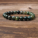 Natural water grass agate bracelet