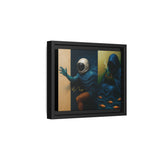 54 Mondays™ Project | Out of Sync Out of Touch – Beverly Hills Edition | Cosmic Noir Wall Art | Limited Gold Max Fuega™ Signature | FSC-Certified Framed Matte Canvas