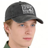 2pcs I Paused My Game To Be Here Baseball Cap,Gamer Gifts For Men and Women, Adjustable Embroidered Wash Cotton Unisex Baseball Cap