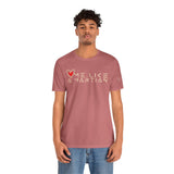 Love Me Like a Martian™ T-Shirt – Unisex Jersey Graphic Tee | Logic & Love Collection