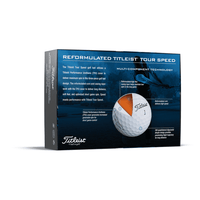 Titleist Tour Speed Golf Balls | White |  12-Pack | NEW IN BOX