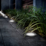 @MaxGardenGalax | 4-Pack Solar Ground Lights for Pathway, Lawn, Patio, Deck, and Driveway, Waterproof In-Ground Outdoor LED Landscape Lights
