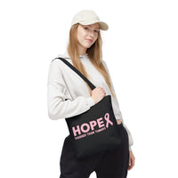 Supportive Breast Cancer Awareness Tote – Double-Sided  “Tougher Than Tumors” + “Queens Don’t Quit” Design | Gift Bag for Survivors, Fighters & Supporters