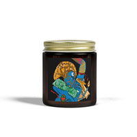 Indigenous Blue Candle – 9oz Coconut Apricot Wax withUp To  20hr Burn | Relaxing Gift for Home, Decor & Self-Care Moments