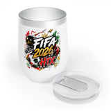 FIFA 2026 HTX | Chill Wine Tumbler – Insulated 12oz Stainless Steel Stemless Wine Cup