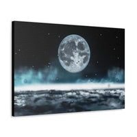 Buy Martian Merch ™ | Space City HTX MJM | Atmospheric Moon Premium Gallery Wrap (Various Sizes)