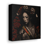54 Mondays Project | Kiken'na Heiwa Coy Koi (Black) Premium Squared Gallery Wrap