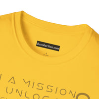 54 Mondays™ Project | M633™ Unlock The Cheat Codes To My Purpose Unisex T-Shirt | Various Colors (Sizes S - XXXL) Version 2