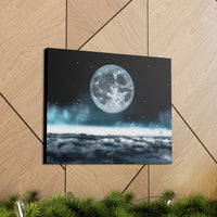 Buy Martian Merch ™ | Space City HTX MJM | Atmospheric Moon Premium Gallery Wrap (Various Sizes)