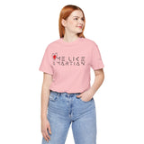 Love Me Like a Martian™ T-Shirt – Unisex Jersey Graphic Tee | Logic & Love Collection
