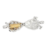 Zinc Alloy Heart Anatomical Shape Can Open The Ashes Commemorative Necklace