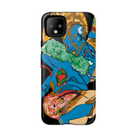 Indigenous Blue Google Pixel Tough Cases – Artistic Protective Covers | Fits Pixel 3 to Pixel 9 Pro | Licensed Design by Quuban Quinterro™