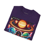 54 Mondays Project™ | @MaxGardenGalax | @BuyMartianHome Planetary Parade 01.25.25 Unisex Softstyle T-Shirt | Leo