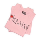 Love Me Like a Martian™ T-Shirt – Unisex Jersey Graphic Tee | Logic & Love Collection