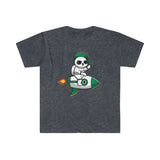 Your Fave Travel Tee | Rocket Panda Unisex T-Shirt (Legacy Layered Version) | Various Colors